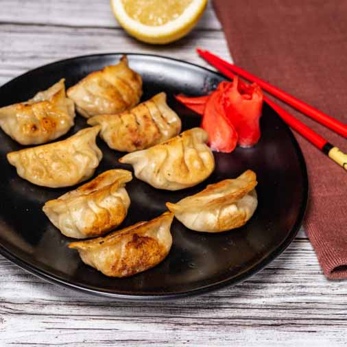 Japanese Chicken Dumplings Gyozas FOR FREE! Check details please