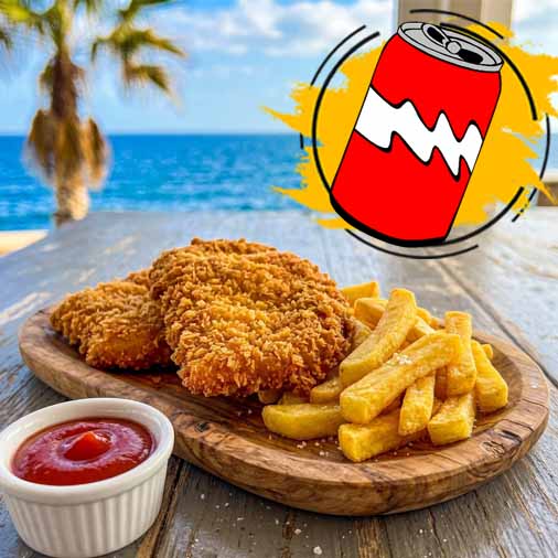 Double Crispy Pork, Fries & Cola — Sorted!