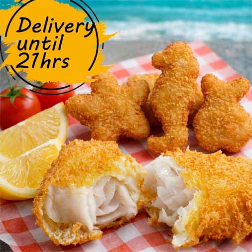 Crispy Fish Nuggets (5 pcs)
